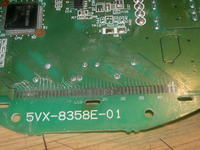 Yamaha Fazer naprawa licznika ( uszkodzone styki łączenia LCD z PCB ) Yamaha Fazer naprawa licznika ( uszkodzone styki łączenia LCD z PCB )