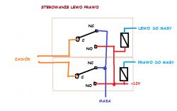 Sterowanie zaworem - Witam chciałbym zasterować zawór w aucie z oryginalnego przycisku.
