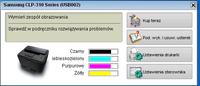 Samsung CLP-315 - czerwona lampka, jak usunąć zużyty toner i wyczyścić czujnik?