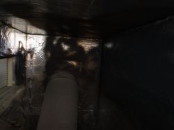 There is a strange burning smell in the house when using the fireplace There is a strange burning smell in the house when using the fireplace