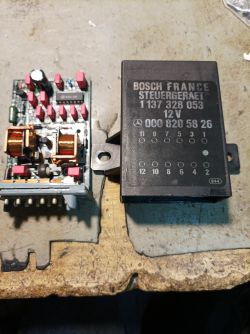 Mercedes-Bens W124 CE300 coup - sterownik pasow - identyfikacja ukl. scalonego