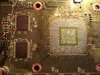 Złączone pady pod gpu... Podstawiać nowe gpu, czy odpuścić.