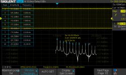 Generator Rigol DM811 - problem z generowaniem sin dla zakresu 100mV pp