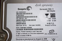 Seagate Barracuda 500gb ST3500320AS - wymiana elektroniki
