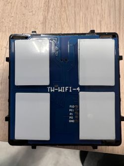 Electronic board labeled TW-WIFI-4 viewed from above.