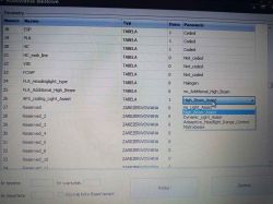 VW TIGUAN MK2 2016 - Założone lampy LED bład U112100