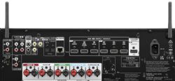 Tył amplitunera Denon AVC-S660H z widocznymi portami HDMI i audio