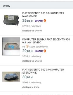 Uruchomienie silnika Seicento 900 bez instalacji - co potrzebne?