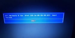 Lenovo g510 - Błąd EFI NETWORK 0 FOR IPv4/IPv6 po formacie, Win8 64bit