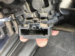 Peugeot 307 - Peugeot 307, lewy kierunek tylni, spalone