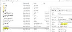 Contents of BouffaloLabDevCube Folder with flash.bin File Screenshot of the BouffaloLabDevCube folder with the highlighted flash.bin file.