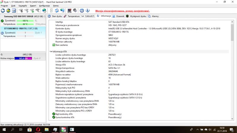 Jak naprawić logiczne uszkodzenie dysku HDD Seagate 1,5 TB?