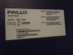 DUMP TV FINLUX 50FLHYR42BC: SPI MX25L1605 Firmware V362H, 17MB95M Chassis, VES500UNVA Panel