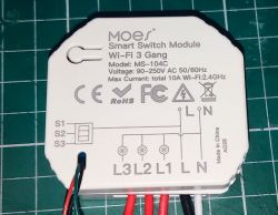 [BK7231N] Moes MS-104C-1 - Smart Switch Module Wifi 3 gang