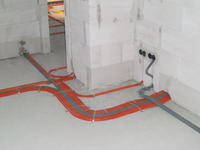 Straightening a Haupa Perlon Pilot for Cable Threading in Conduits