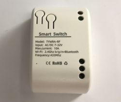 433 MHz radio-controlled and Wi-Fi-controlled relay module – how do I pair the remote control? Firmw