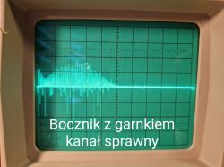 Indukcja Amica GECO mg361.02 - brak wykrywania garnka, wymiana elementów, oscylogramy, LM358, IGBT