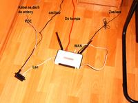 TP link TL-WR841N 2 rutery osobne mieszkania, ten sam dostawca