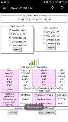Wybór anteny kierunkowej LTE do Huawei B525s (T-Mobile Domowy) Szczecin