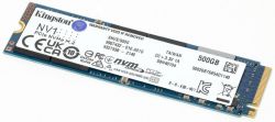 Dysk Kingston NV1 PCIe NVMe M.2 o pojemności 500 GB.