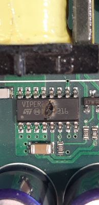 Indukcja Kernau KIH 64-2B - spalona przetwornica, jakie oznaczenie?