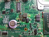 Toshiba A300-1EH - laptop nie reaguje na przycisk power, świecą diody zasilania