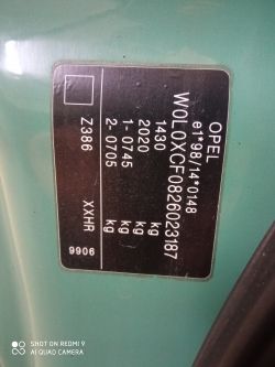 Opel Corsa C 1.0 2001r. - instrukcje montażu i kodowania nowego licznika