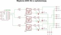 AtMega - wejścia i wyjścia sposób podłączania