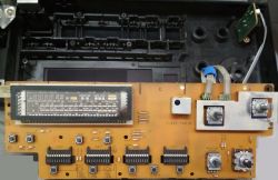 Wnętrze magnetofonu kasetowego SONY TC-K390 Wnętrze magnetofonu kasetowego SONY TC-K390