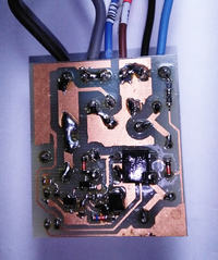 How to isolate the relay contact in a bistable switch for LED lighting?