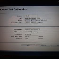 Brak połączenia z internetem w routerze TP-Link TD-W8960N ver. 7.0 z Orange - ustawienia Annex A