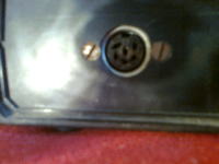 Podłączenie kolorofonu z wejściem DIN 45322 do wieży Panasonic SA-PM45