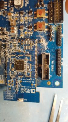 Rework PCB - pady, ścieżki, połączenia Rework PCB - pady, ścieżki, połączenia
