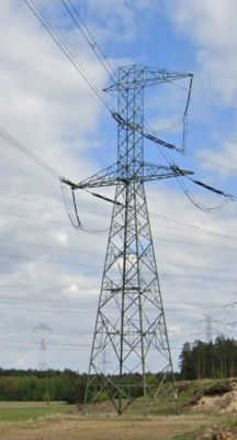 Gdzie znaleźć katalog nowych słupów 400 kV, dwutorowe seria 2 i jednotorowe?