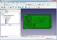 Generowanie modeli 3D z plików IDF - komponenty poza obszarem PCB w SolidWorks