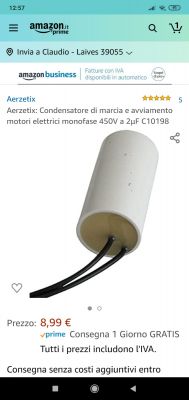 Zasilanie wentylatora sufitowego - nie działa silnik. Zasilanie wentylatora sufitowego - nie działa silnik.