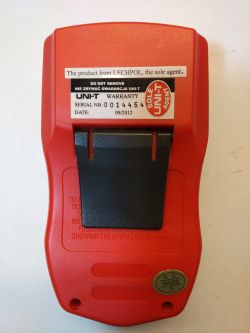 UNI-T UT33B - "Cheap / Dear" - multimeter with backlight and HOLD func UNI-T UT33B - "Cheap / Dear" - multimeter with backlight and HOLD func