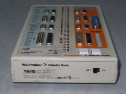 Tester kabli Weidmüller Paladin Tools z wieloma gniazdami i przełącznikiem ON/OFF