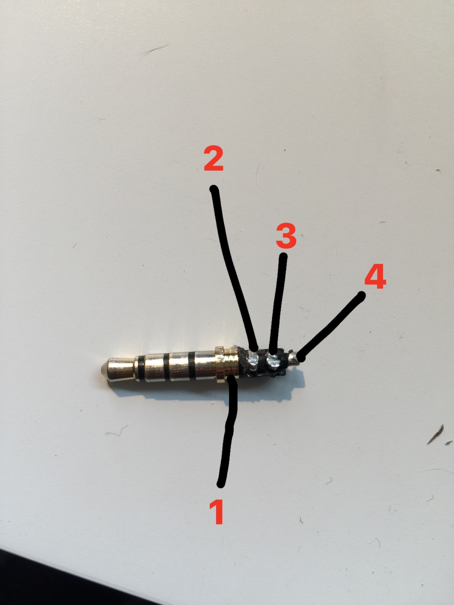 Bose / Beats 3.5mm 4-Pole Audio Jack Repair Replacement Part – AUX