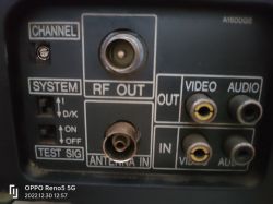 Nagrywanie filmu z TV na kasetę VHS: Podłączanie, kabel antenowy, przewód cinch, magnetowid