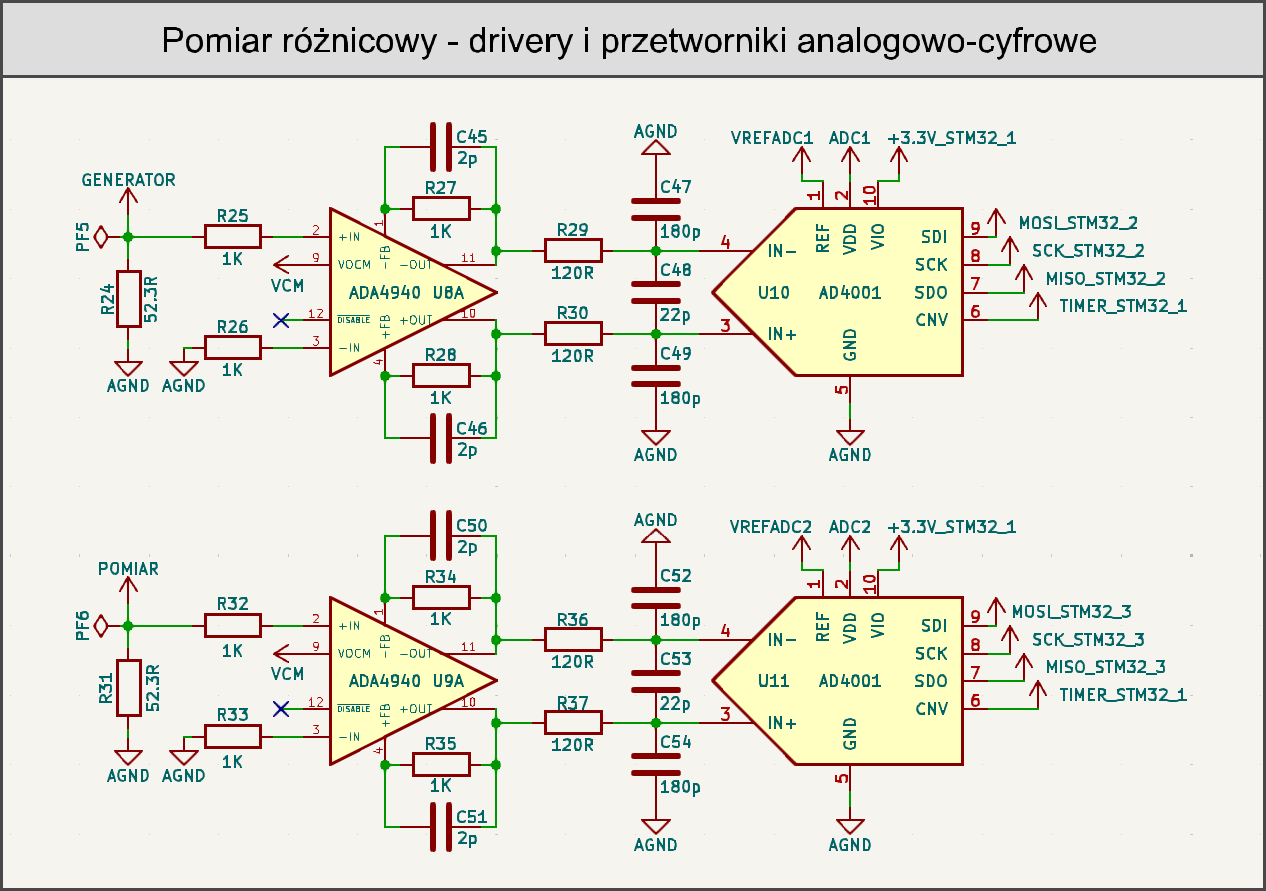 [Rozwiązano] Analizator częstotliwościowy 0-200kHz na AD4001, ADA4940 ...