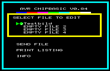 AVR-ChipBASIC - komputer na AVR