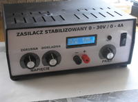 Zasilacz warsztatowy 0-30V 0-4A Zasilacz warsztatowy 0-30V 0-4A