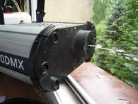 FLASH FLZ-1500DMX - tuż po włączeniu uruchamia pompkę