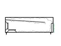 Subwoofer aktywny na 2 głośnikach.