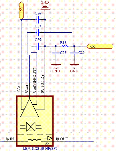 Pomiar prądu - przekładnik prądowy i uC
