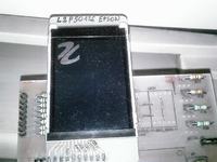 LCD od S65 sterowany przez ATmega16.