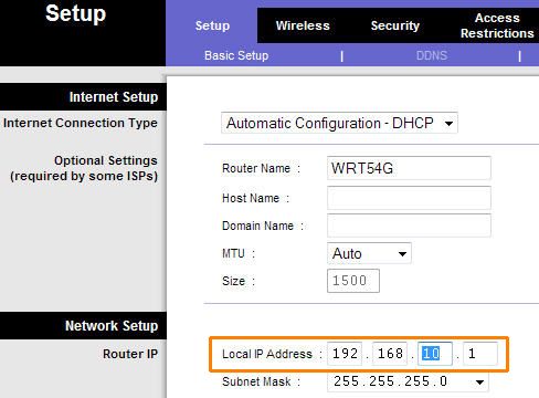 Brak IP i DNS na routerach TP-LINK TL-WRT740N i Linksys WRT54G z modemem Thomson