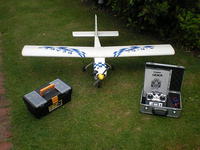 Pierwszy model samolotu RC i jego sterowanie