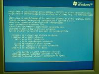 Seagate ST3500320AS po naprawie terminalem, BSOD. Seagate ST3500320AS po naprawie terminalem, BSOD.
